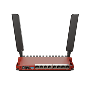 Vista Frontal de Router Mikrotik L009UiGS-2HaxD